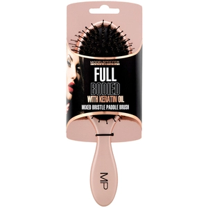 MP Cosmetics Full Bodied with Keratin Oil Mixed Bristle Paddle Brush 1 Each