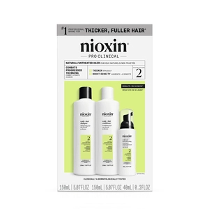 NIOXIN Scalp + Hair Thickening System 2 For Natural Hair With Progressed Thinning 350mL