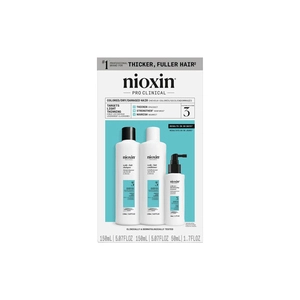 NIOXIN Scalp + Hair Thickening System 3 For Colored, Dry Damaged Hair With Light Thinning 350mL