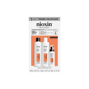 NIOXIN Scalp + Hair Thickening System 4 For Colored, Dry Damaged Hair With Progressed Thinning 350mL