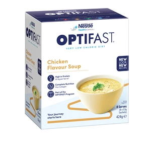 Optifast VLCD Chicken Flavour Soup 8 Pack