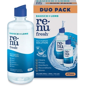 Renu® Fresh Multi-Purpose Solution Duo Pack (355mL + 120mL) 475mL