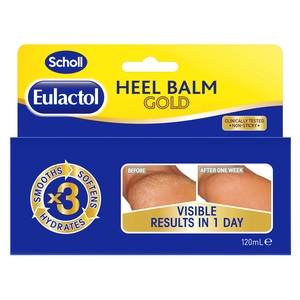 Scholl Eulactol Heel Balm Gold 120mL