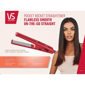 VS Sassoon Pocket Rocket Mini Pro Straightener 1 Each