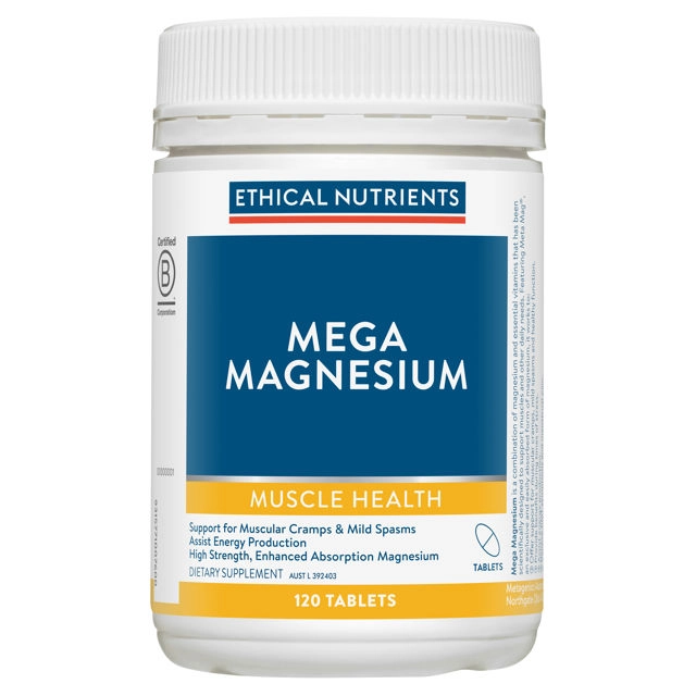 Ethical Nutrients Mega Magnesium 120 Tablets