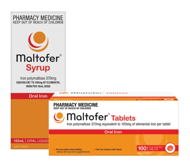 Maltofer 150ml or 100 Tablets