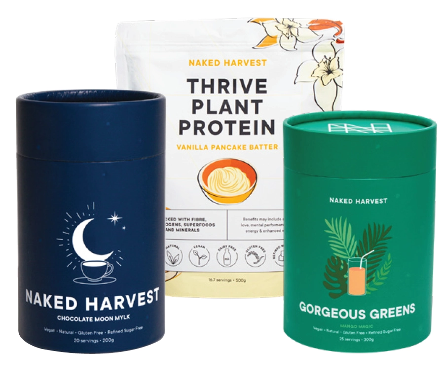 Naked Harvest Selected Range