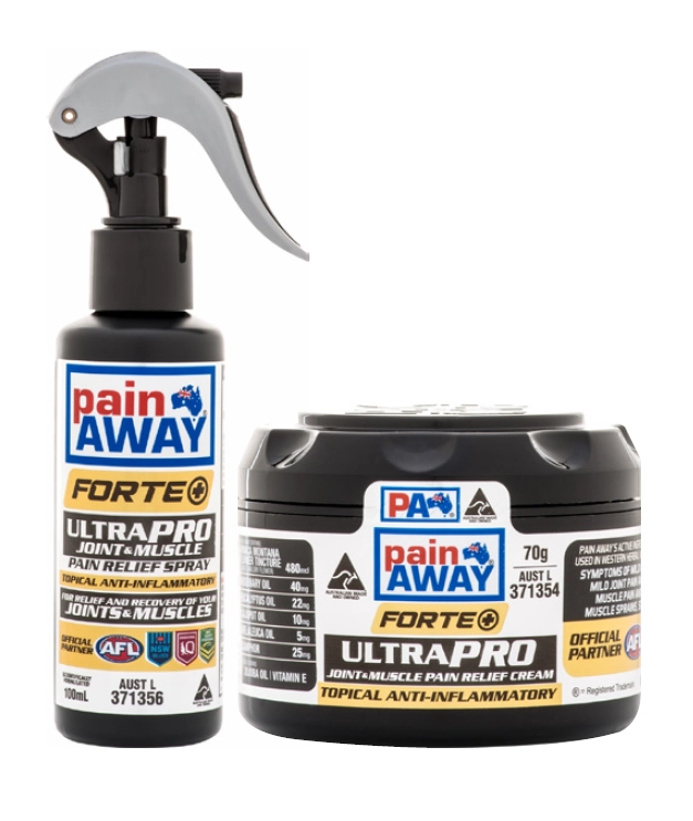 Pain Away Forte & Ultra Pro Spray 100ml or Cream 70g