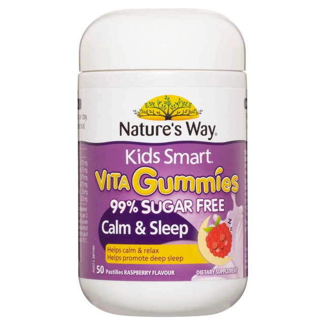 Nature's Way Vita Gummies 99% Sugar Free Calm & Sleep 50 Pastilles