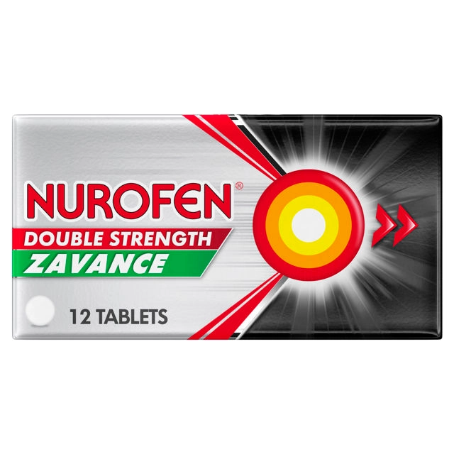 Nurofen Zavance Double Strength Zavance 512mg 12 Tablets