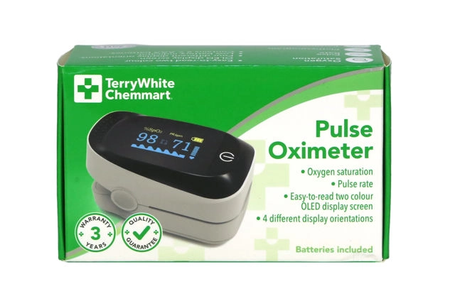 TerryWhite Chemmart Pulse Oximeter