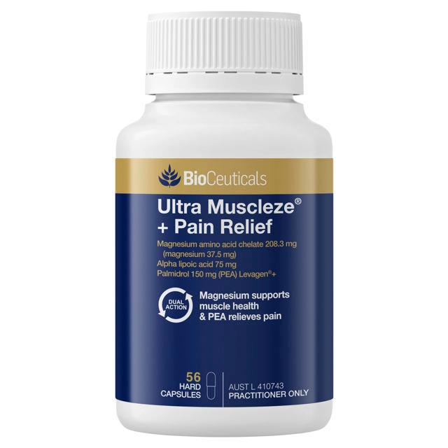 BioCeuticals Ultra Muscleze® + Pain Relief 56 Capsules