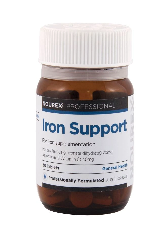 Nourex Professional Iron Support 30 Tablets