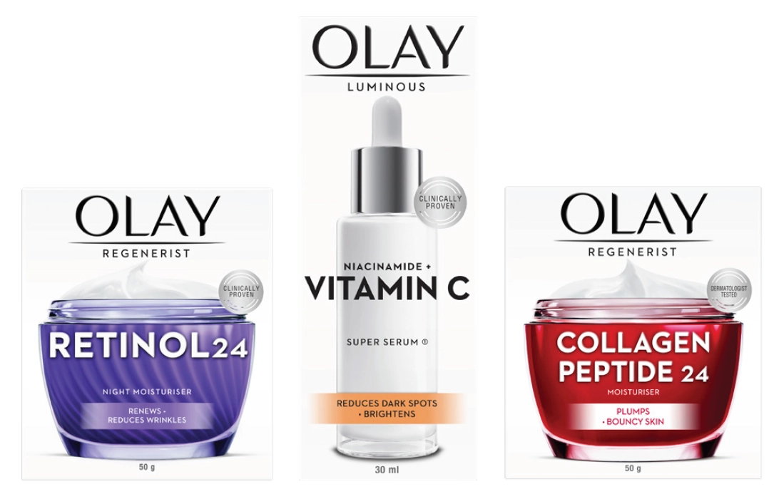 Olay Selected Range