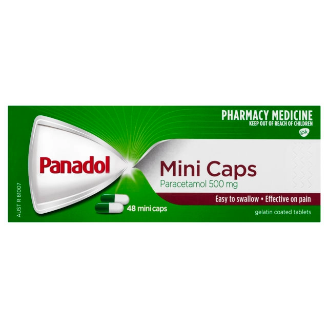 Panadol Mini Caps 48 Caplets