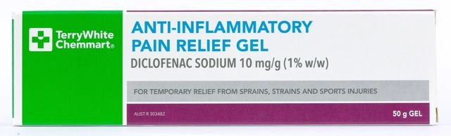 TerryWhite Chemmart Anti-Inflammatory Pain Relief Gel 50g