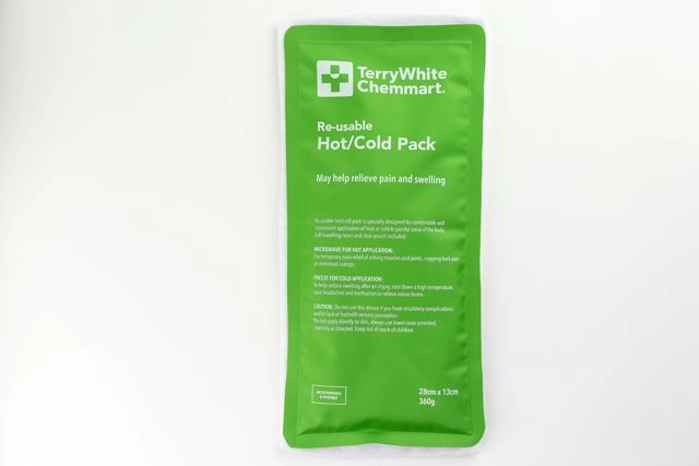 TerryWhite Chemmart Hot/Cold Gel Pack 28cm X 13cm