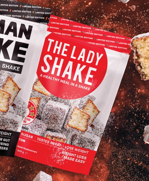 The Lady Shake Meal Replacement Lamington 840g