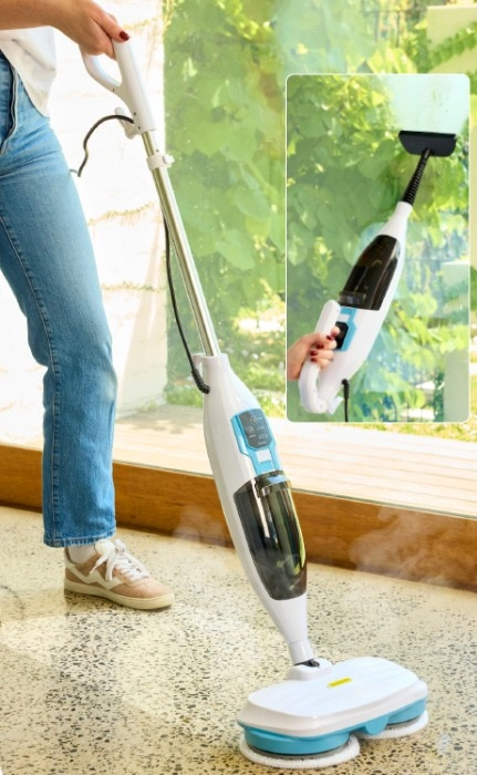 SABA 3-in-1 Steam Mop & Polisher