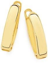 9ct Gold Polished Huggie Earrings