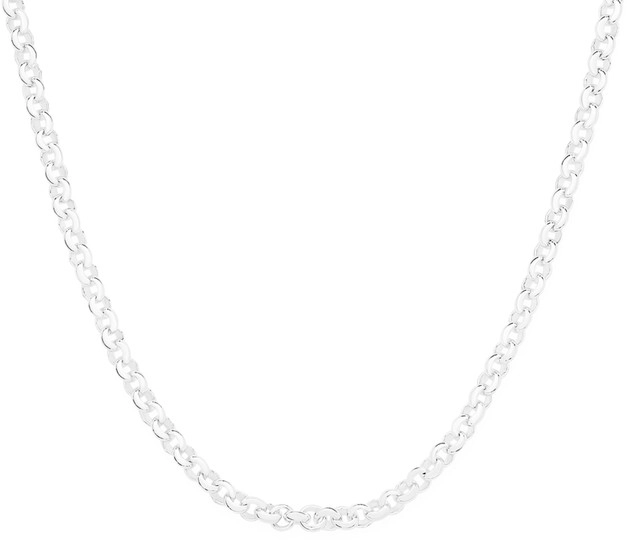 Sterling Silver 50cm Mini-Belcher Chain