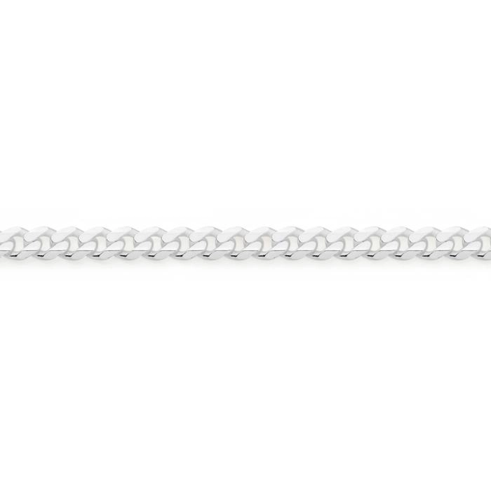 Sterling Silver 19cm Curb Bracelet