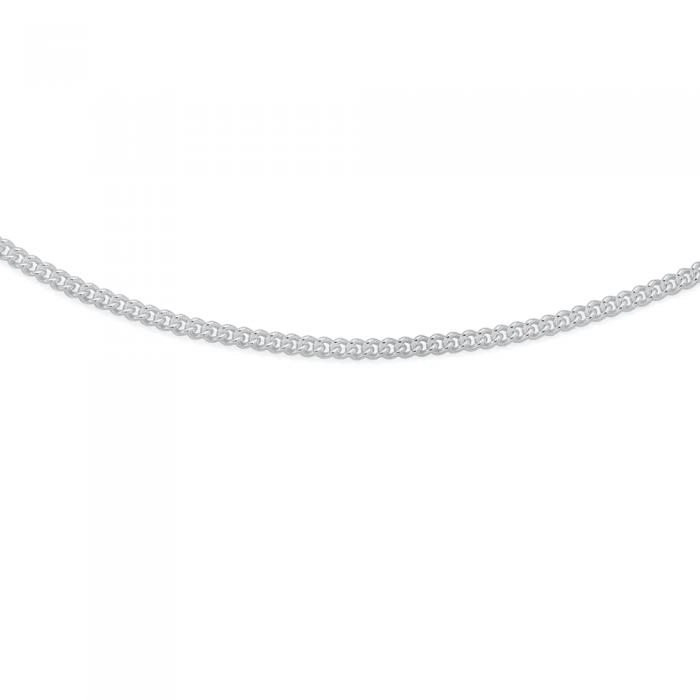 Sterling Silver 45cm Curb Chain