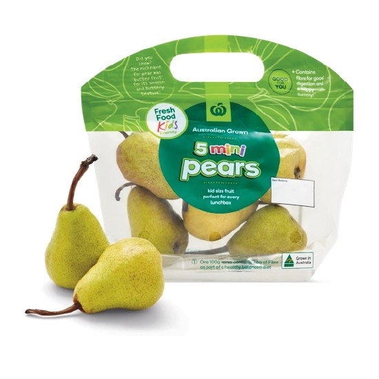 Australian Kids Mini Apples or Pears Pk 5