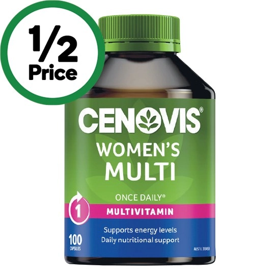 Cenovis Women’s Multivitamin Capsules Pk 100~