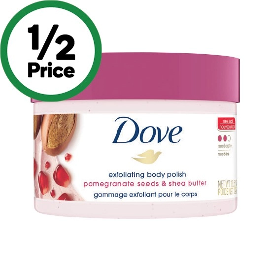 Dove Exfoliating Body Polish Pomegranate & Shea Butter 298ml