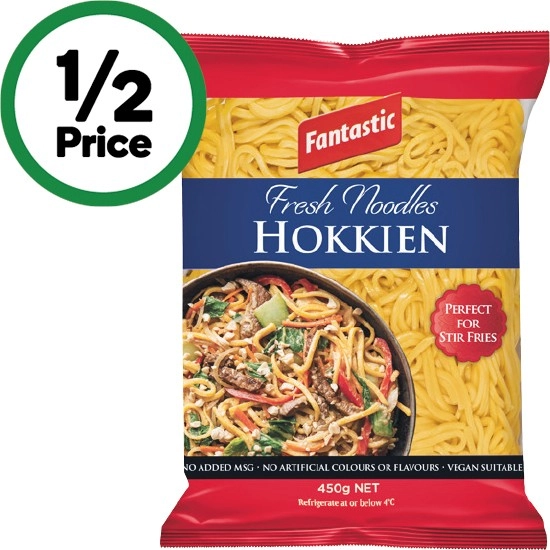 Fantastic Fresh Noodles Hokkien 450g – From the Fridge