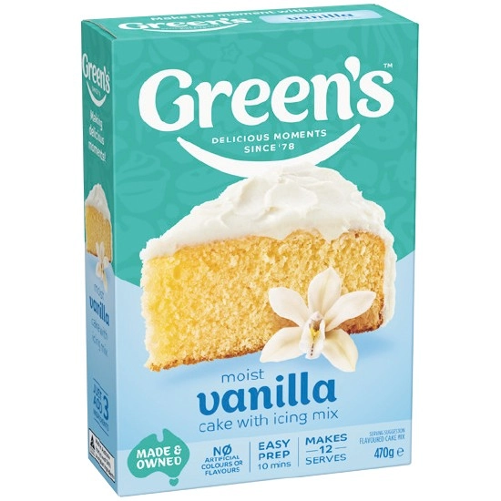 Green’s Traditional Baking Mixes 350-470g