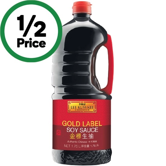 Lee Kum Kee Gold Label Soy Sauce 1.75 Litre