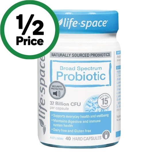 Life-Space Broad Spectrum Probiotic Capsules Pk 40~