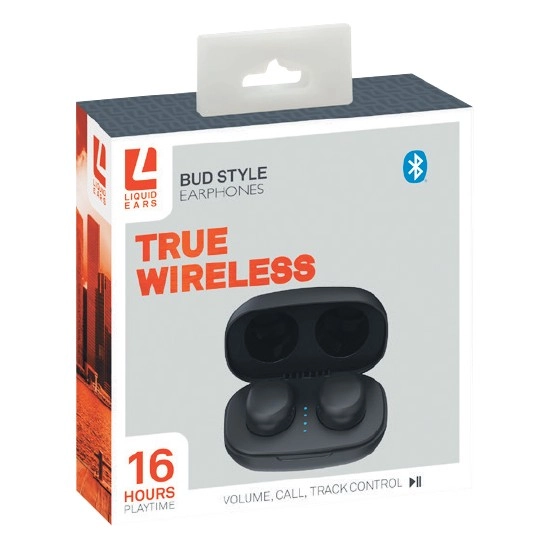 Liquid Ears True Wireless Bud Style Earphones –Assorted