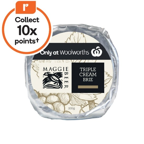 Maggie Beer Brie or Camembert 200g – Excludes Truffle – From the Deli