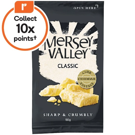 Mersey Valley Cheddar Varieties 180g – From the Deli