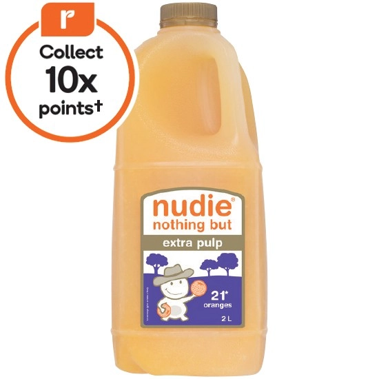 Nudie Nothing But Extra Pulp 2 Litre