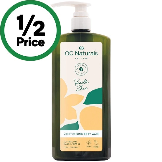 OC Naturals Body Wash 725ml