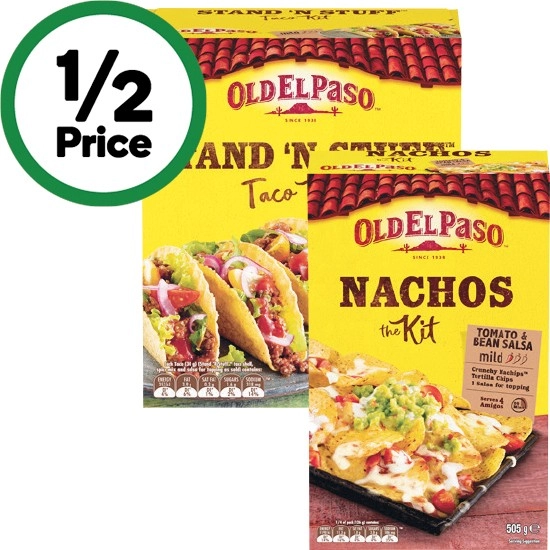 Old El Paso Premium Kits 295-505g