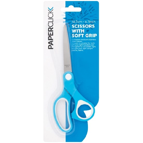 Paperclick Scissors Soft Grip