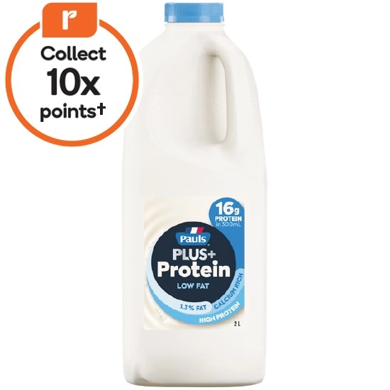 Pauls Plus Protein Low Fat Milk 2 Litre