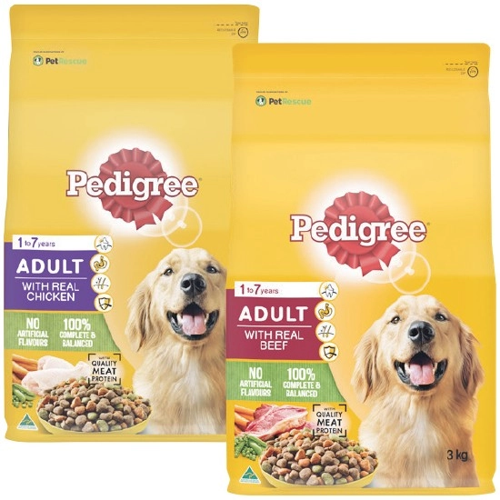 Pedigree Dry Dog Food 2.5-3 kg