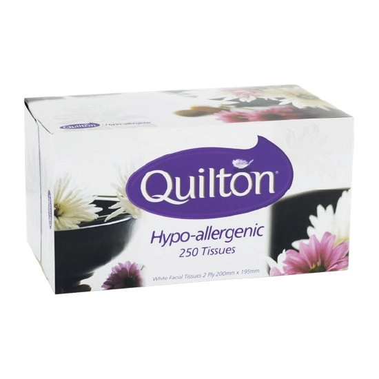 Quilton 2 Ply Tissue Hypo-Allergenic Pk 250