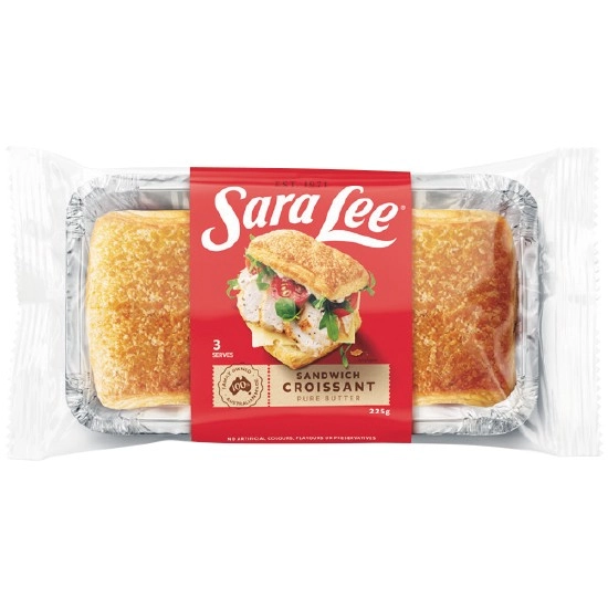 Sara Lee Sandwich Croissant 225g Pk 3