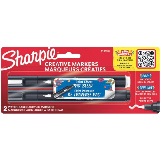 Sharpie Creative Acrylic Markers Pk 2