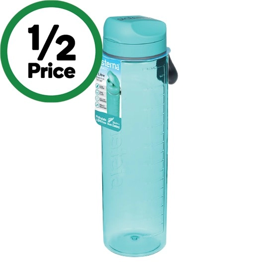 Sistema Tritan Active Bottle 1 Litre – Assorted