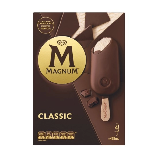 Streets Magnum or Magnum Mini 360-428ml Pk 4-6