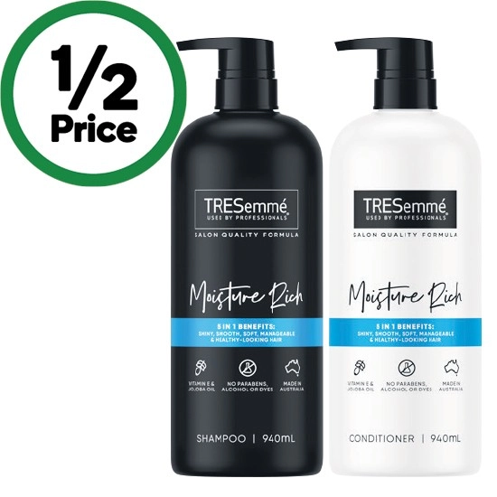 TRESemme Shampoo or Conditioner 940ml