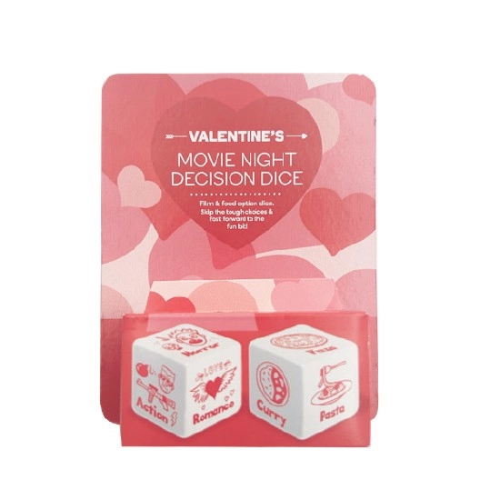 Valentine’s Day Movie Night Decision Dice